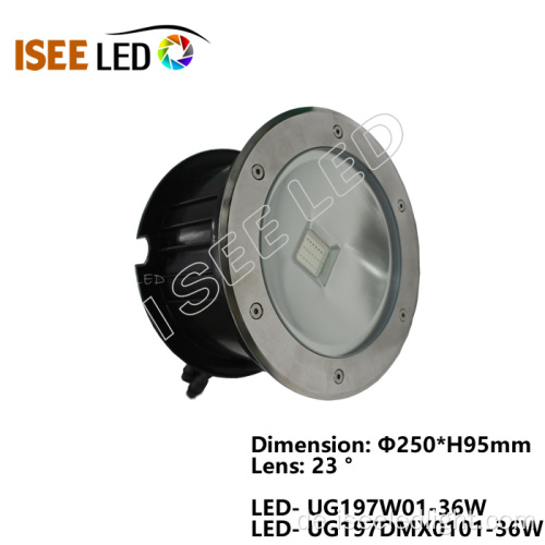 18W IP68 DMX unterirdische geführte Lichter